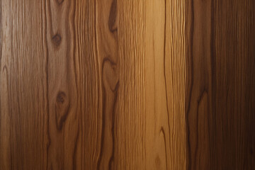 Fototapeta premium Polished wood grain, soft gradient from light brown to gold, symmetrical lines exuding a modern aesthetic, fit for background