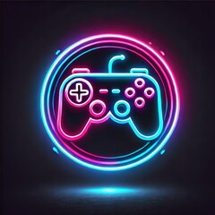 Neon Pulse: Joystick Avatar
