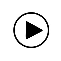 Youtube icon line art