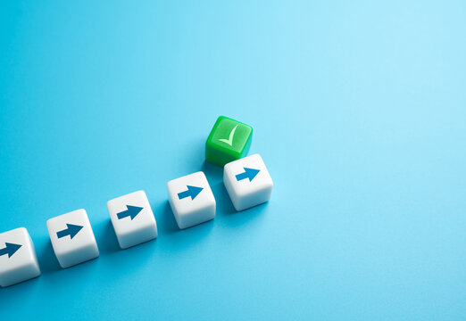 Reaching a milestone. Successfully completing a mission. Checkpoint.