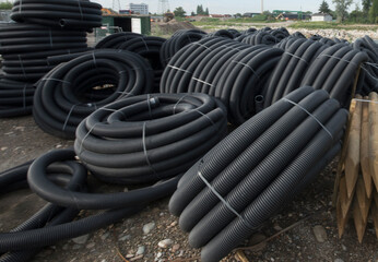an electrical conduit to route electrical wiring