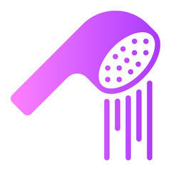 shower gradient icon