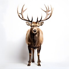 Naklejka premium beautiful animal in a studio isolated wild life