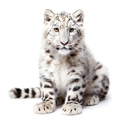 Obraz premium beautiful animal in a studio isolated wild life