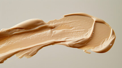 cosmetic beige application foundation