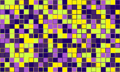 Textured cube pattern with colourful tiles and elegant symmetry. Ideal for graphic design projects, backgrounds, and trendy decorative material.