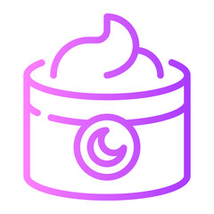 night cream gradient icon