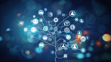 Digital Tree of Connections