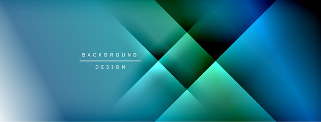 Colorful gradient with lines made of shadow and light. Creative background