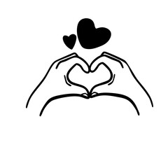 Finger heart 