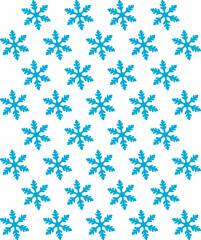 Winter background wallpaper with snowy snowflakes patterns