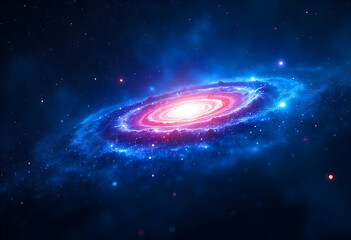 Stars and galaxy outer space sky night universe background