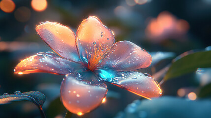 colored beautiful flower