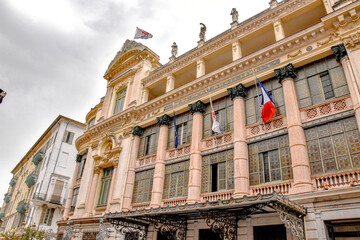 Fototapeta premium France. Nice. Cote d'Azur. Buildings and structures