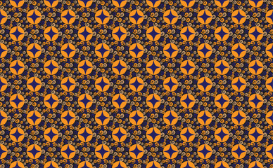 Mexican american indian pattern tribal ethnic motifs geometric seamless background.