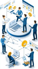 Business Team Collaboration and Data Analysis