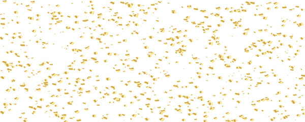 Confetti abstract seamless background template design. Gold ribbon luxury greeting confetti pattern.