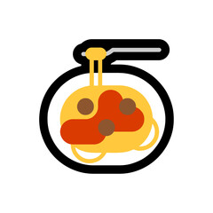 Spaghetti and Meatballs