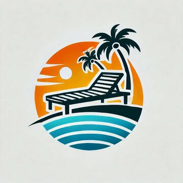 logotipo de tumbona