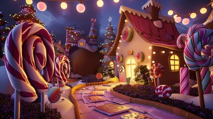 Candy Cane Lane: A Festive Fantasy