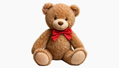 Obraz premium Small Brown Teddy Bear PNG