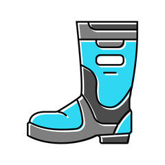 safety shoes ppe protective equipment color icon vector. safety shoes ppe protective equipment sign. isolated symbol illustration