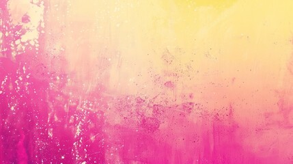 Fototapeta premium Abstract Pink and Yellow Watercolor Background