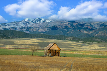  Landscape View from road trip  red rocks in Utah, USA