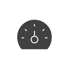 Dashboard icon flat and simple set design