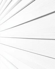 White painted wood planks, angled perspective.