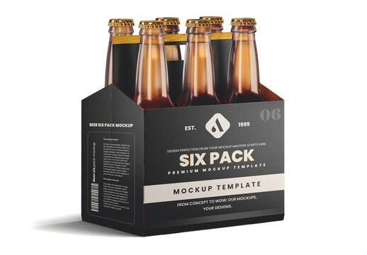 Beer Packaging Mockup