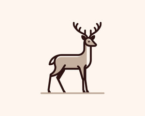 deer silhouette vector