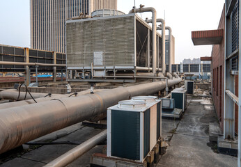 Industrial Rooftop HVAC System