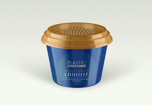 Plastic Cup Mockup