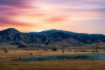  Landscape View from road trip  red rocks in Utah, USA