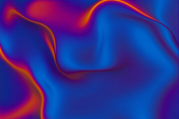 Obraz premium a blue and red background with a red and orange pattern