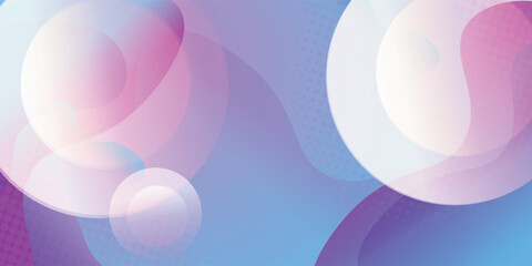 Abstract background with vibrant, iridescent orbs and a soft, gradient effect