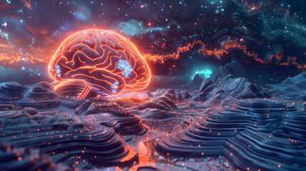 Digital Consciousness in a Cosmic Neural Landscape..