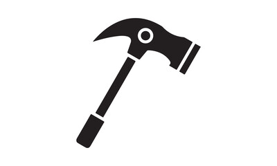 Shovel icon vector design stock illustration-the hammer Calligraphy t shirt design, card, flyer, Hand drawn lettering phrase, svg Files for Cutting Cricut and Silhouette, EPS 10