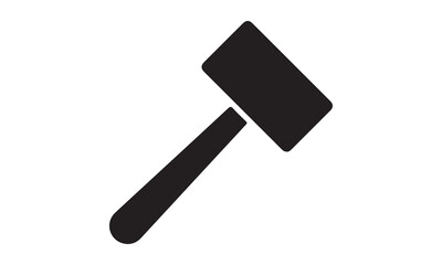 Shovel icon vector design stock illustration-the hammer Calligraphy t shirt design, card, flyer, Hand drawn lettering phrase, svg Files for Cutting Cricut and Silhouette, EPS 10