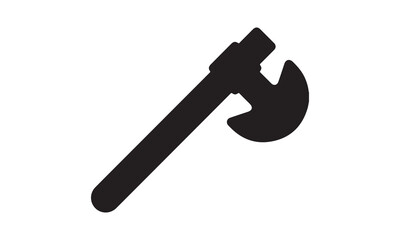 Shovel icon vector design stock illustration-the hammer Calligraphy t shirt design, card, flyer, Hand drawn lettering phrase, svg Files for Cutting Cricut and Silhouette, EPS 10