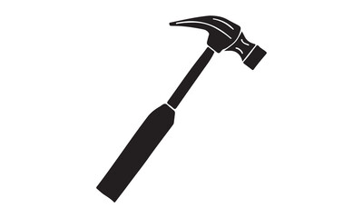 Shovel icon vector design stock illustration-the hammer Calligraphy t shirt design, card, flyer, Hand drawn lettering phrase, svg Files for Cutting Cricut and Silhouette, EPS 10