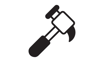 Shovel icon vector design stock illustration-the hammer Calligraphy t shirt design, card, flyer, Hand drawn lettering phrase, svg Files for Cutting Cricut and Silhouette, EPS 10