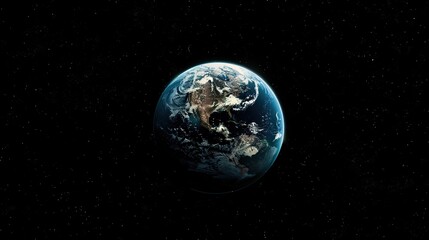 Fototapeta premium Majestic Universe with Colorful Planets and Sparkling Stars Background