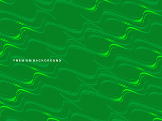 Amazing abstract dark green texture. Emerald royal color 3d vertical banner. Illustration of oil marble with shining effect. Wavy fluid trendy modern background.