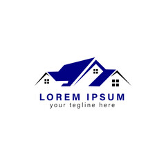 modern property home logo design