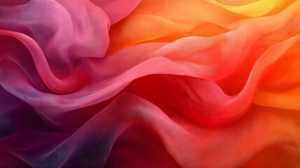 Obraz premium Abstract Spiritual Flow concept as Soft abstract depiction of spiritual flow connecting various religions World Religion Day digital art in Photo Stock Concept 