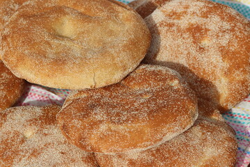 Moroccan Bread Close Up