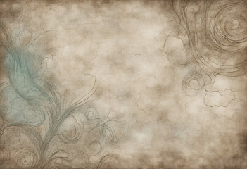 Textured background with a vintage, antique feel.