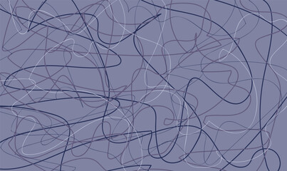 Future Dusk color. purple line pattern background with alternating dark and light lines creating geometric texture. Vector doodle illustration,line art, hand drawn